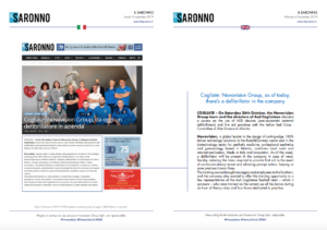 Novavision Group, as of today, there’s a defibrillator in the company
