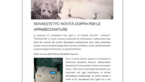 Novaestetyc: double news for the equipments.
