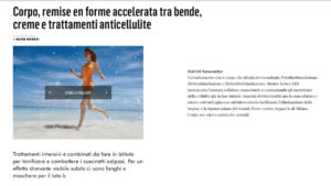 Corpo, remise en forme accelerata tra bende, creme e trattamenti anticellulite